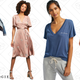 15% off pants, jeans, and skirts, 20% off tops and sweaters, and 25% off dresses and jumpsuits